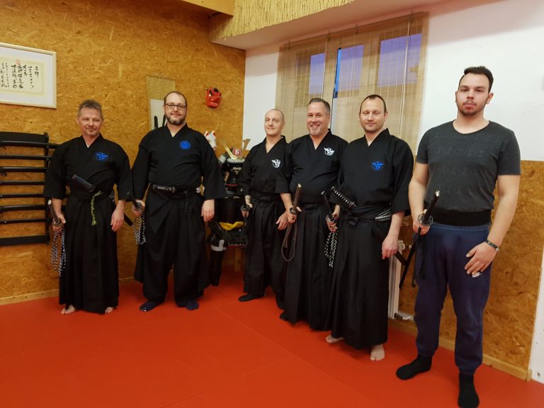 Erstes internes Training in Kakushinkai Hachenburg