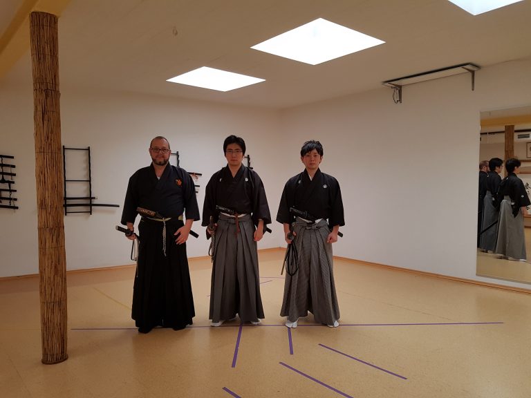 Iaido-Koblenz Besuch aus Japan