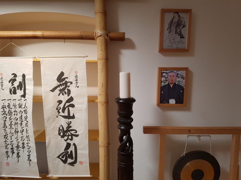 Mario Klersy Kaicho im Kakushinkai Dojo