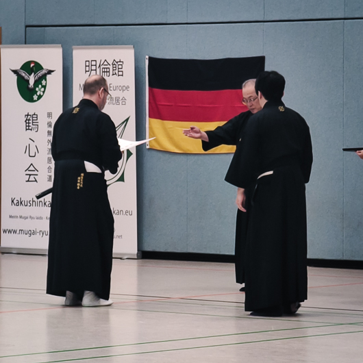 7. Dan & Kyoshi im Meirin Mugai Ryu Iaido: Mario Klersy erhält hohe Auszeichnung! 6 Iaido Mugai Ryu IAIDO Meister 5
